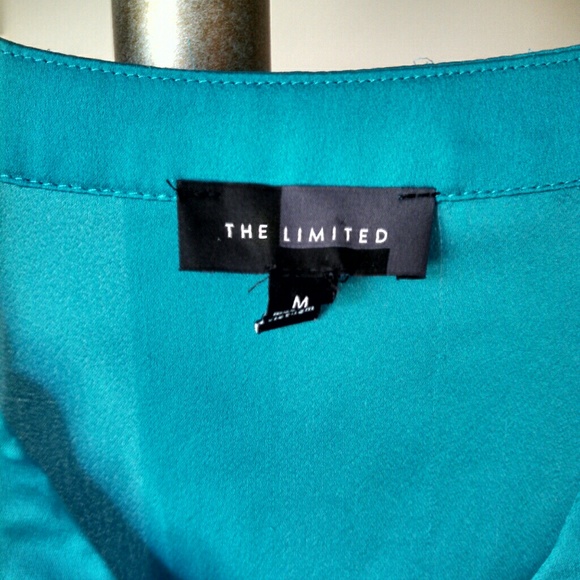 REPOSH The Limited Teal Sheer Blouse - Picture 2 of 3